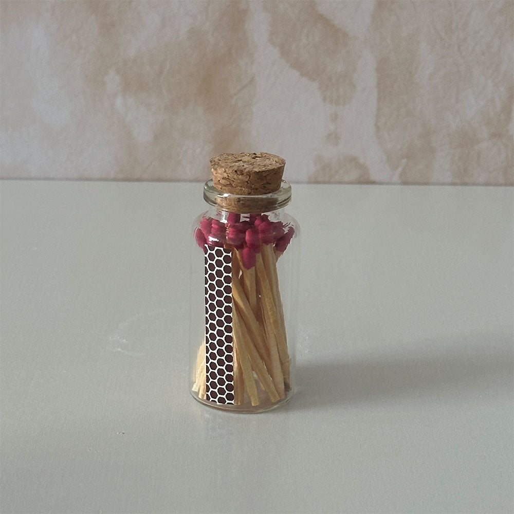 Fósforos en tubo de ensayo